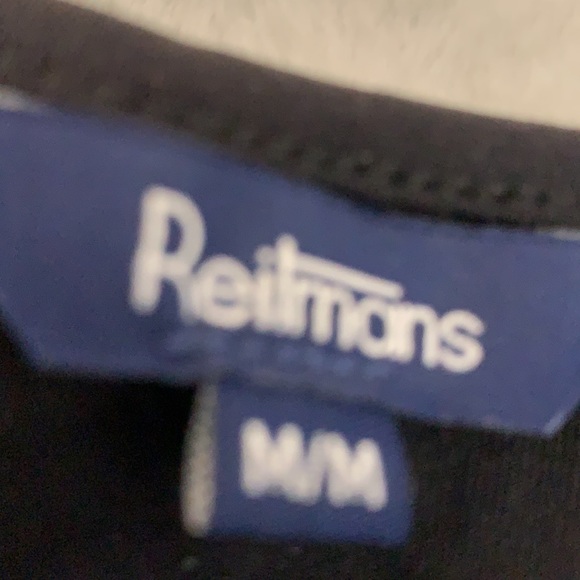 Black Camisole Tank Top with Lace Trim Size Medium - Picture 5 of 7